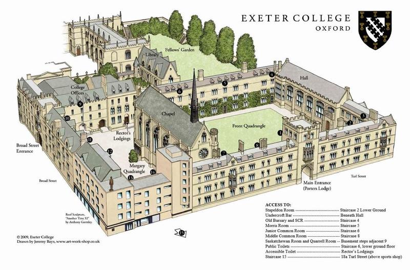 Exeter College Main Site (3D Map)