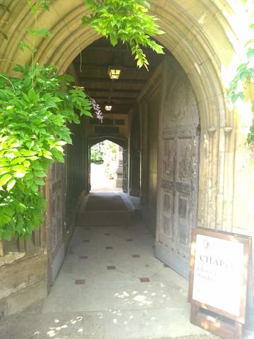 balliol college  chapel  door 1