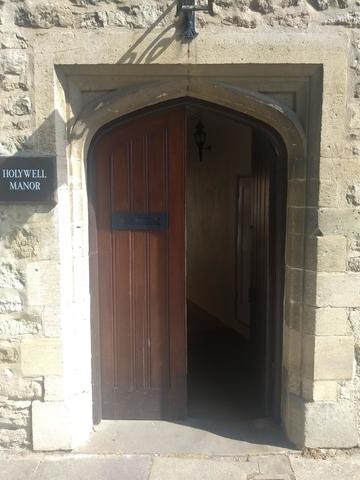 balliol college  holywell manor  door 1