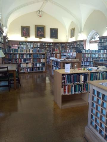 balliol college  library  interior space main reading room