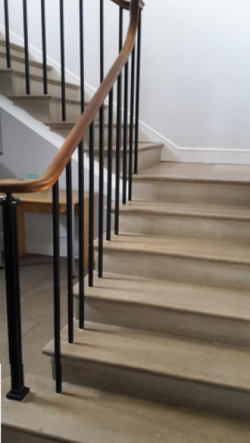 green templeton college – barclay room – door 2 (1:2) – staircase to door 2
