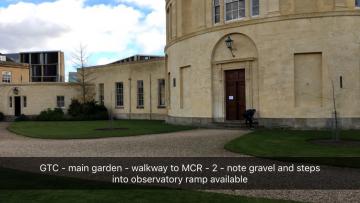 green templeton college – hall – door 1 (1:1) – gravel walkway and entrance